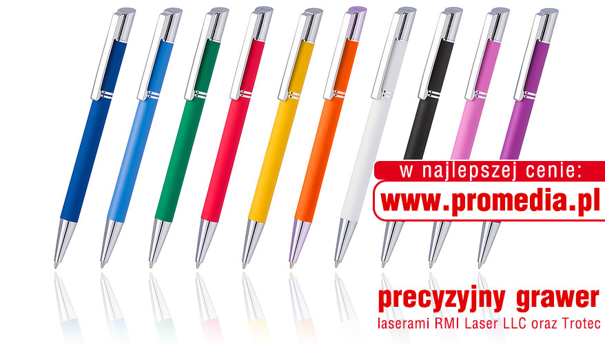 długopisy metalowe TESS LUX