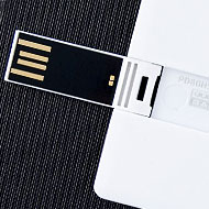 Pendrive Plastic Credit Card z nadrukiem cyfrowym pełnokolorowym
