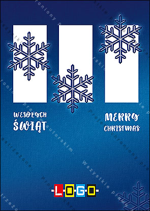 kartka świąteczne - wzór BZ1-377 awers