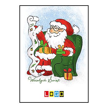 kartki świąteczne, pocztówki BZ1-178
