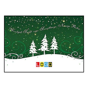 kartki świąteczne, pocztówki BZ1-305