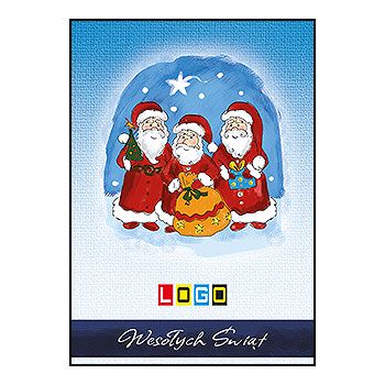 kartki świąteczne, pocztówki BZ1-340